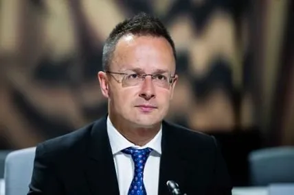 Міністр закордонних справ Угорщини Петер Сіярто. Фото із його соцмереж