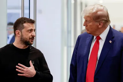 Володимир Зеленський і Дональд Трамп. Фото Reuters