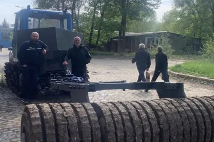 машина для розмінування. Фото умовне