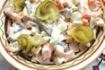 Салат з маринованими гливами
