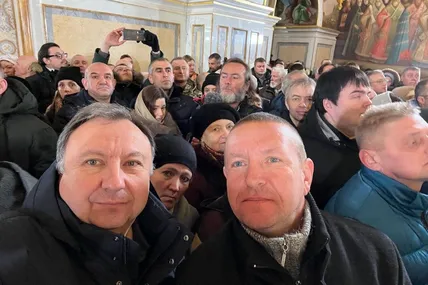 Микола Княжицький та Михайло Бондар. Фото із сайту «Європейської Солідарності»