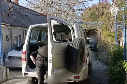 Вибух у Мелітополі. Фото: скрін з відео