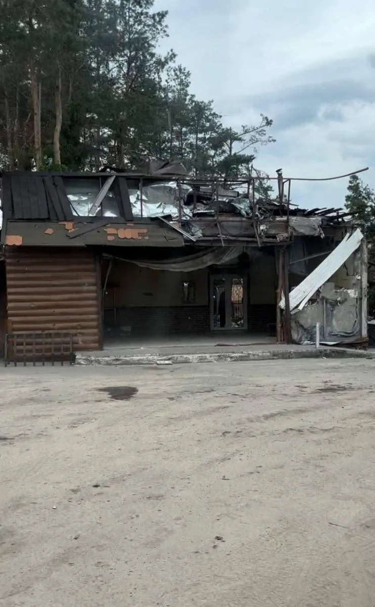 У Донецькій області понищені будівлі.