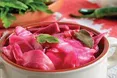 Маринована капуста з буряком