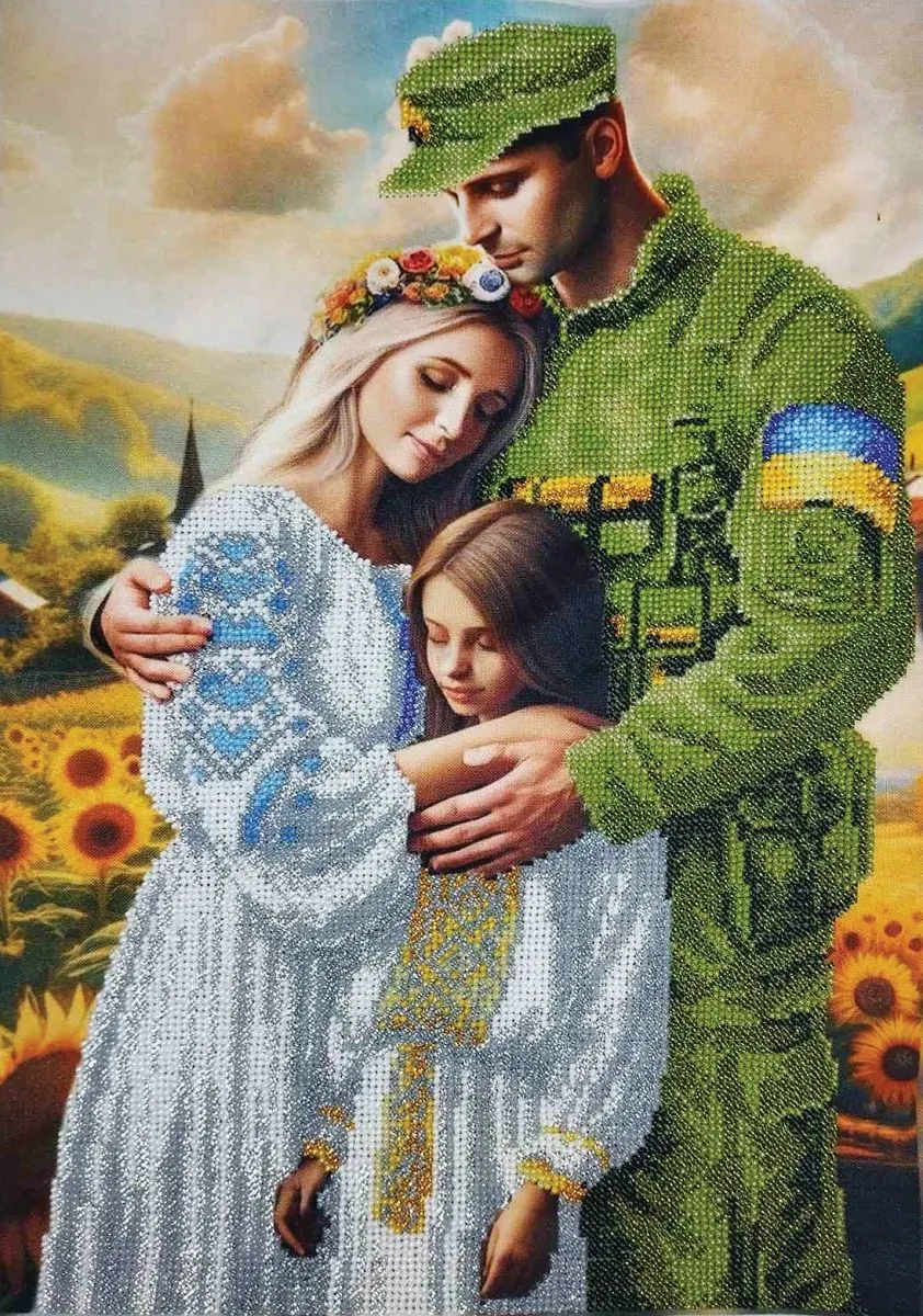 Одна з вишитих робіт Марії Ракус.