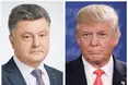 Порошенко поговорив із Трампом про налагодження співпраці між країнами