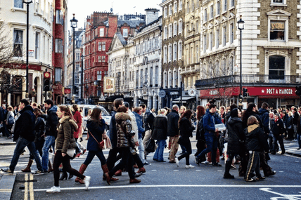 Чимало жителів Лондона народилися поза межами Сполученого Королівства. Фото londonlivingstreets.com
