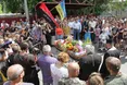 Львів'яни зустрічали Сліпака на колінах