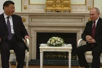 володимир путін, Сі Цзіньпін, скриншот з відео