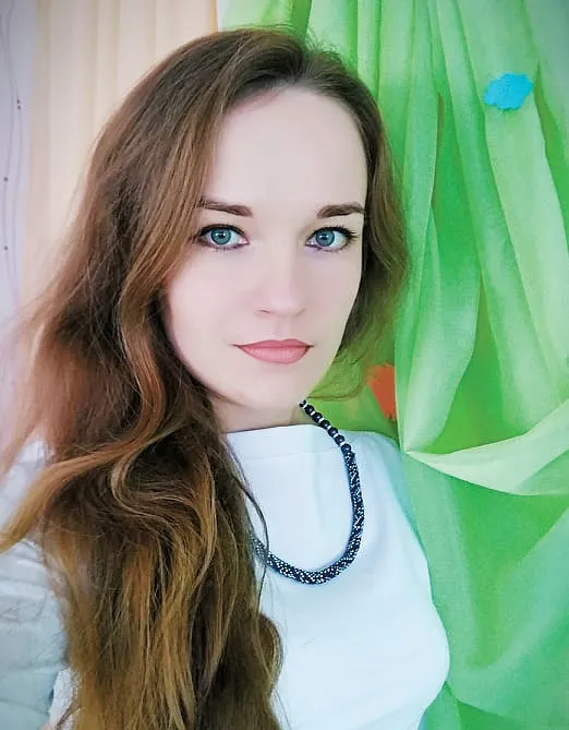 Анна Гордієнко з дитинства захоплюється бісероплетінням. Фото з особистого архіву майстрині