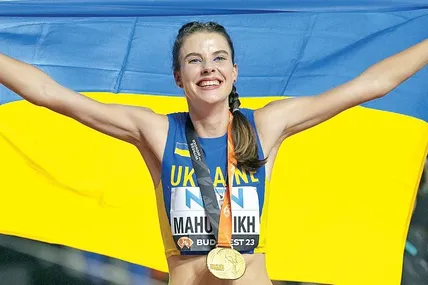 Олімпійські надії України в легкій атлетиці – Ярослава Магучіх. Фото nwaonline.com, xsport.ua