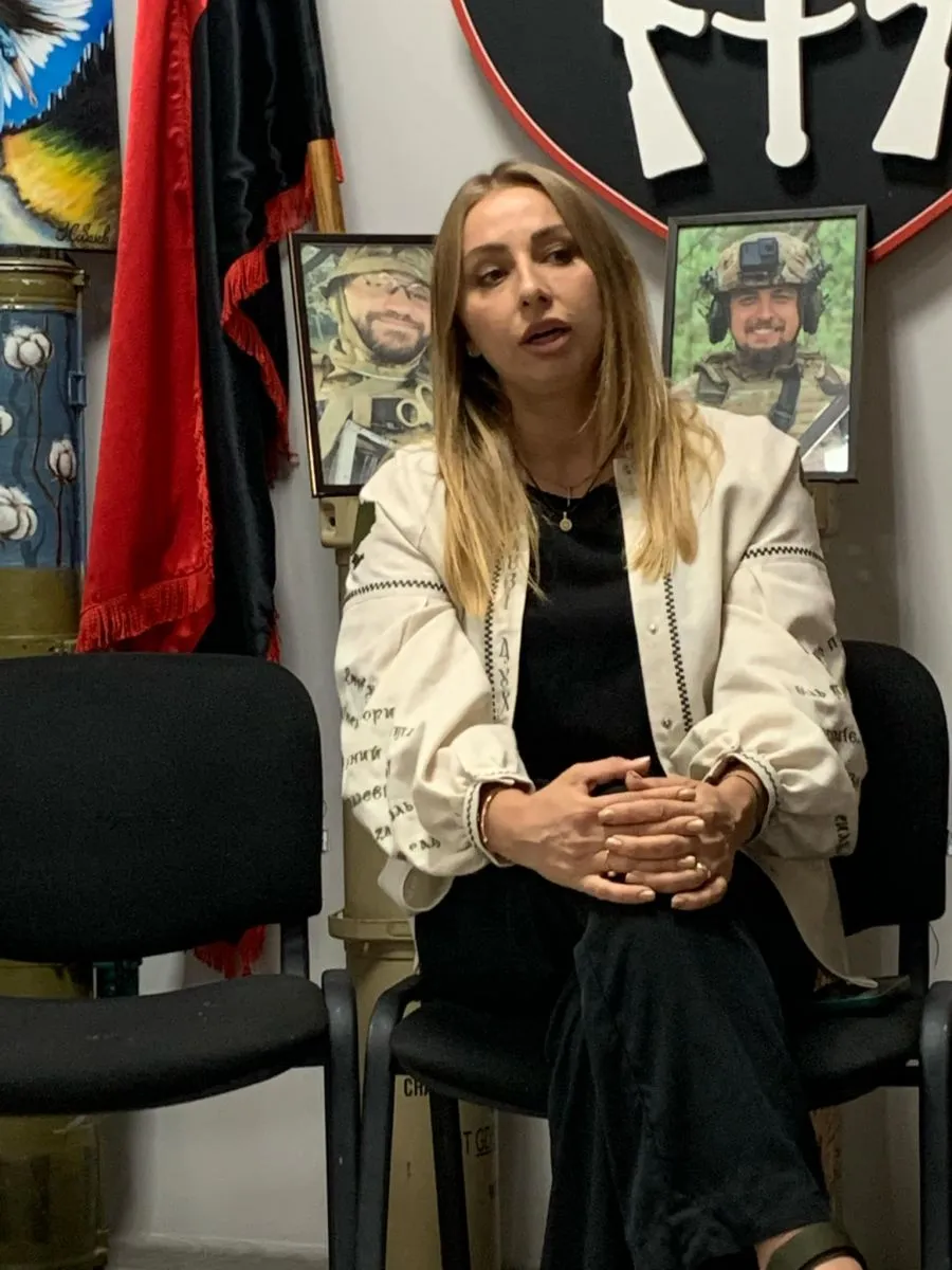 Ольга Коновал - дружина загиблого військового, засновниця Дому ветерана.