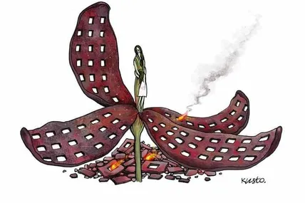 Малюнок з ФБ Олексія Кустовського