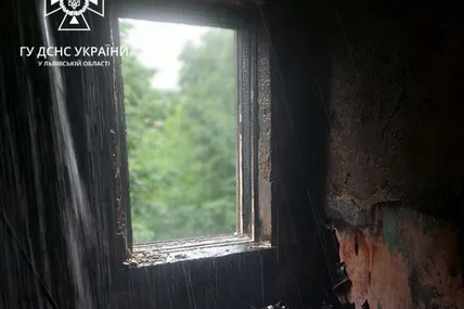 Пожежа. Фото: Головне управління ДСНС України у Львівській області