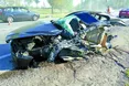 BMW розірвало навпіл