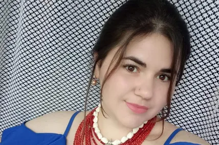 Майстриня у намисті власного виробництва. Фото з особистого альбому Марини Салій
