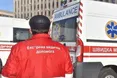 "Захисні костюми дають лише тим бригадам, які виїжджають на "високу температуру". Решта мають дві маски на день"