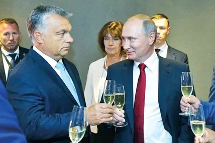Руками угорського прем’єра Орбана російський президент путін намагається розколоти міжнародну коаліцію на підтримку України. Будапешт ігнорує міжнародні санкції проти москви, намагається блокувати шлях України в НАТО...