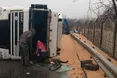Внаслідок ДТП на Львівщині травмований водій зерновоза