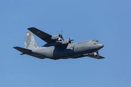 Літак C-130. Фото: Маріуш Блащак