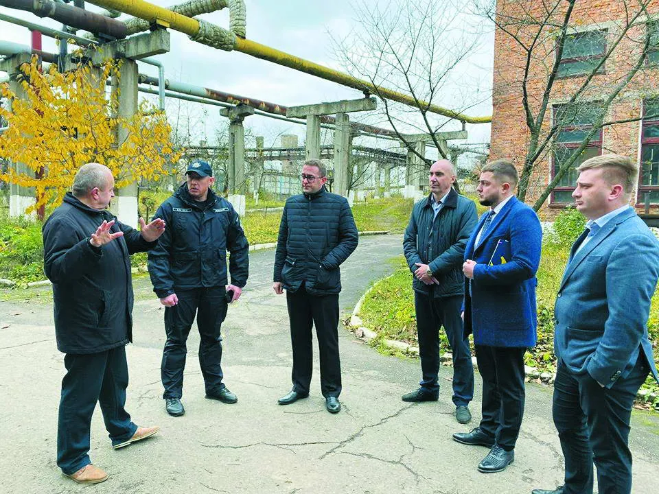 Оперативна нарада чиновників на Новороздільській ТЕЦ