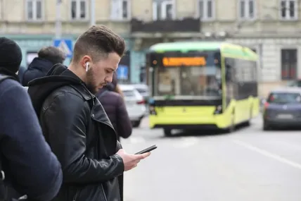 Рух громадського транспорту у Львові у зв'язку із введення комендантської години
