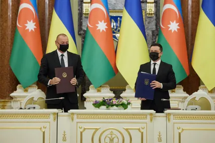 Алієв і Зеленський підписали декларацію про підтримку суверенітету обох країн