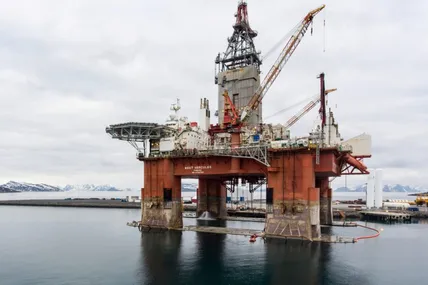 Нафтовидобувна платформа Equinor поблизу норвезького Гаммерфеста. Фото Reuters