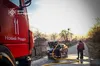 У Стрийському районі вогнеборці врятували автомобіль від знищення вогнем