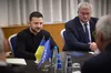 Зеленський зустрівся з президентом Європейської ради Антоніу Коштою в Кракові