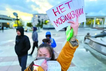 Наразі налякані росіяни протестують проти мобілізації, але не проти війни...
