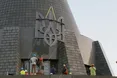На «Батьківщині-матері» встановили тризуб