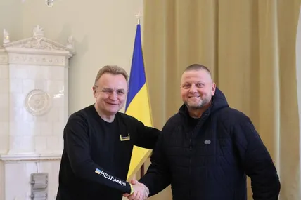 Садовий та Залужний. Фото: Андрій Садовий