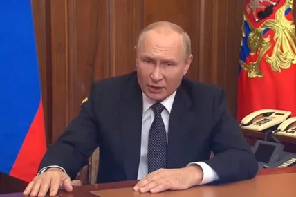 володимир путін. Скріншот з відео