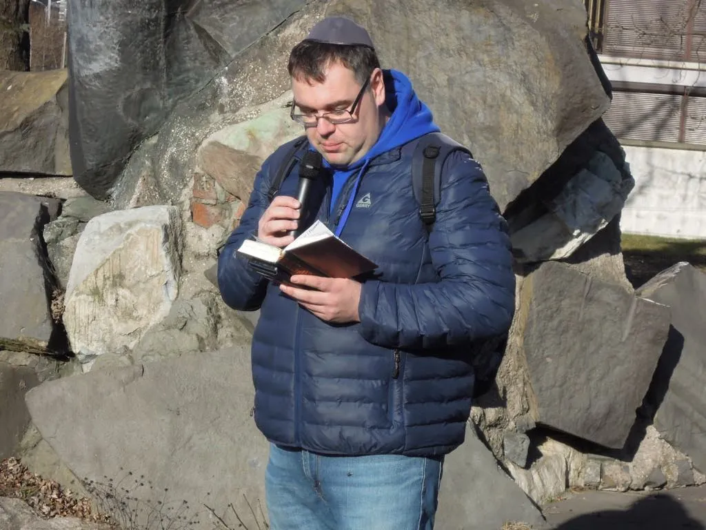 Керівник волонтерського центру «Хесед Ар‘є» Олександр Назар.