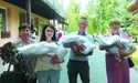 «Коли Оксана була на другому місяці вагітності, лікарі сказали, що буде двійня. На третьому – що трійня»