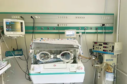 У медзакладі новонароджений хлопчик пробув півтора місяця. Фото Львівського «ОХМАТДИТу»