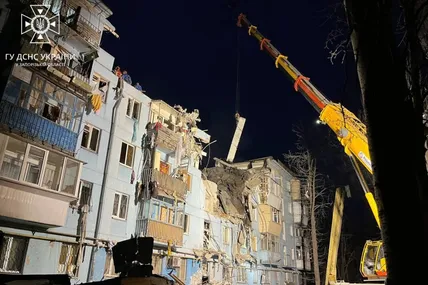 Наслідки обстрілу. Фото ДСНС