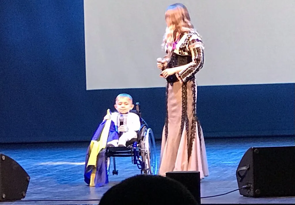 Станіслав Дудік і Христина Охітва.