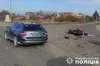 У Львівському районі внаслідок зіткнення з автомобілем травмований мотоцикліст