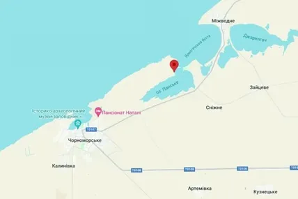 Скрін ймовірної зони ураження