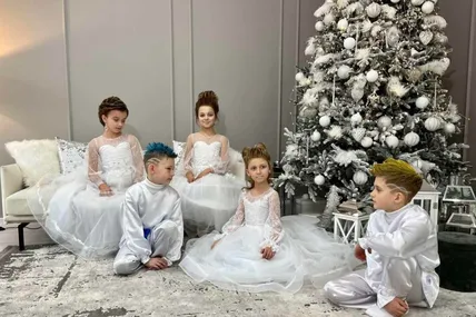 Колекція дитячих або підліткових зачісок на новорічно-різдвяну тематику "Святковий комплімент". ІІ місце. Вище професійне училище №19, місто Дрогобич.