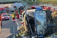 Під Варшавою перекинувся автобус з українцями: відомо про постраждалих