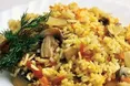 Плов зі свинини із грибами