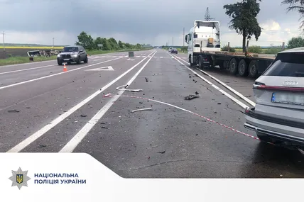 Внаслідок автозіткнення в Буську травмований 67-річний житель Закарпатської області