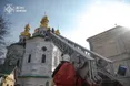 У Києво-Печерській лаврі обвалився хрест