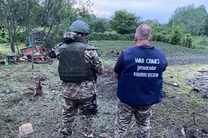 Обстріл Харківщини. Фото: Поліція Харківщини