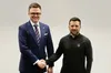 Зеленський зустрівся з маршалком Сейму Польщі