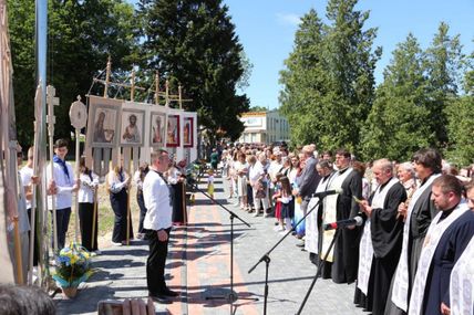 Алея Слави небесному воїнству з Трускавця