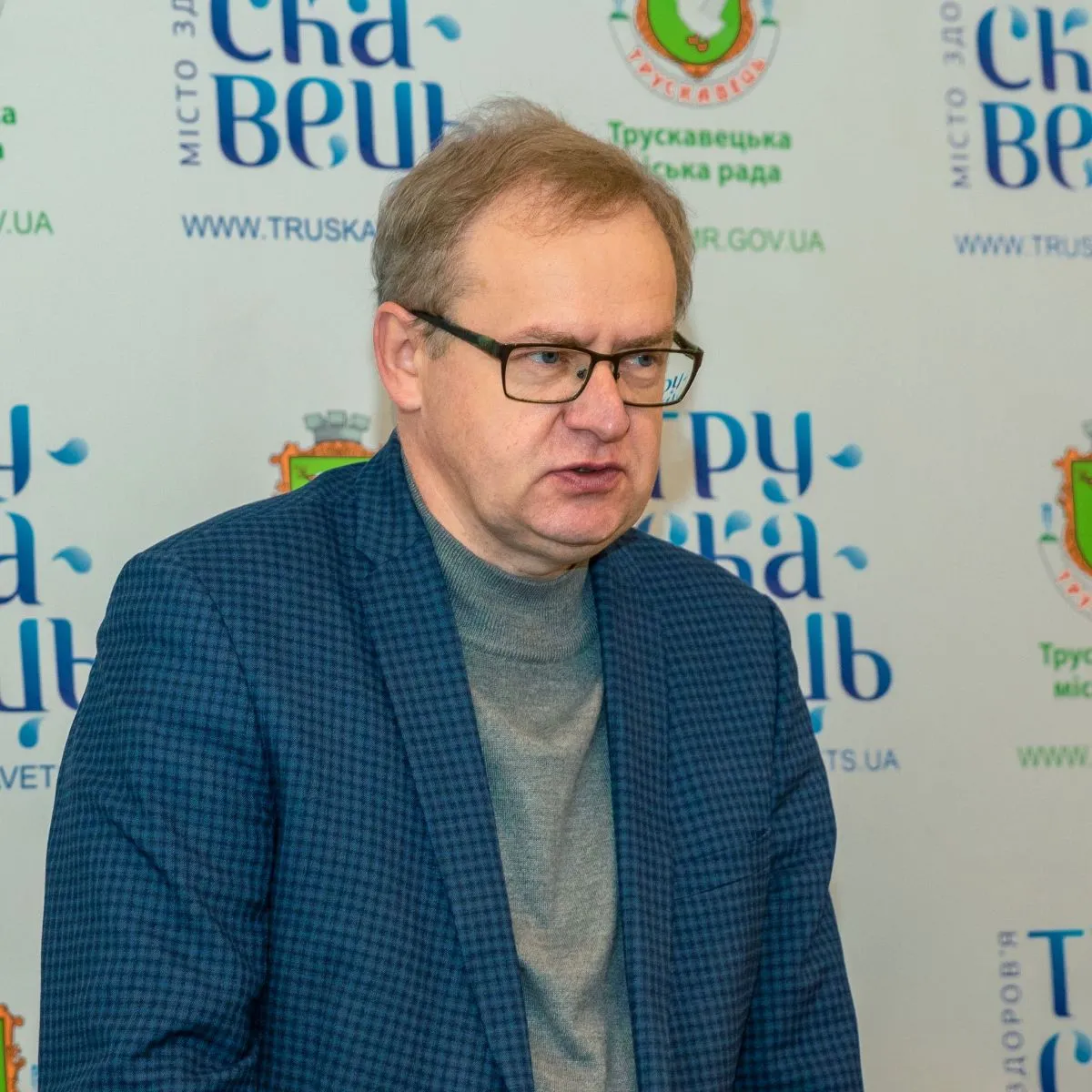 Мер Трускавця Андрій Кульчинський, який дбає і про господарське, і про культурне життя міста. Фото Олега Бачинського.